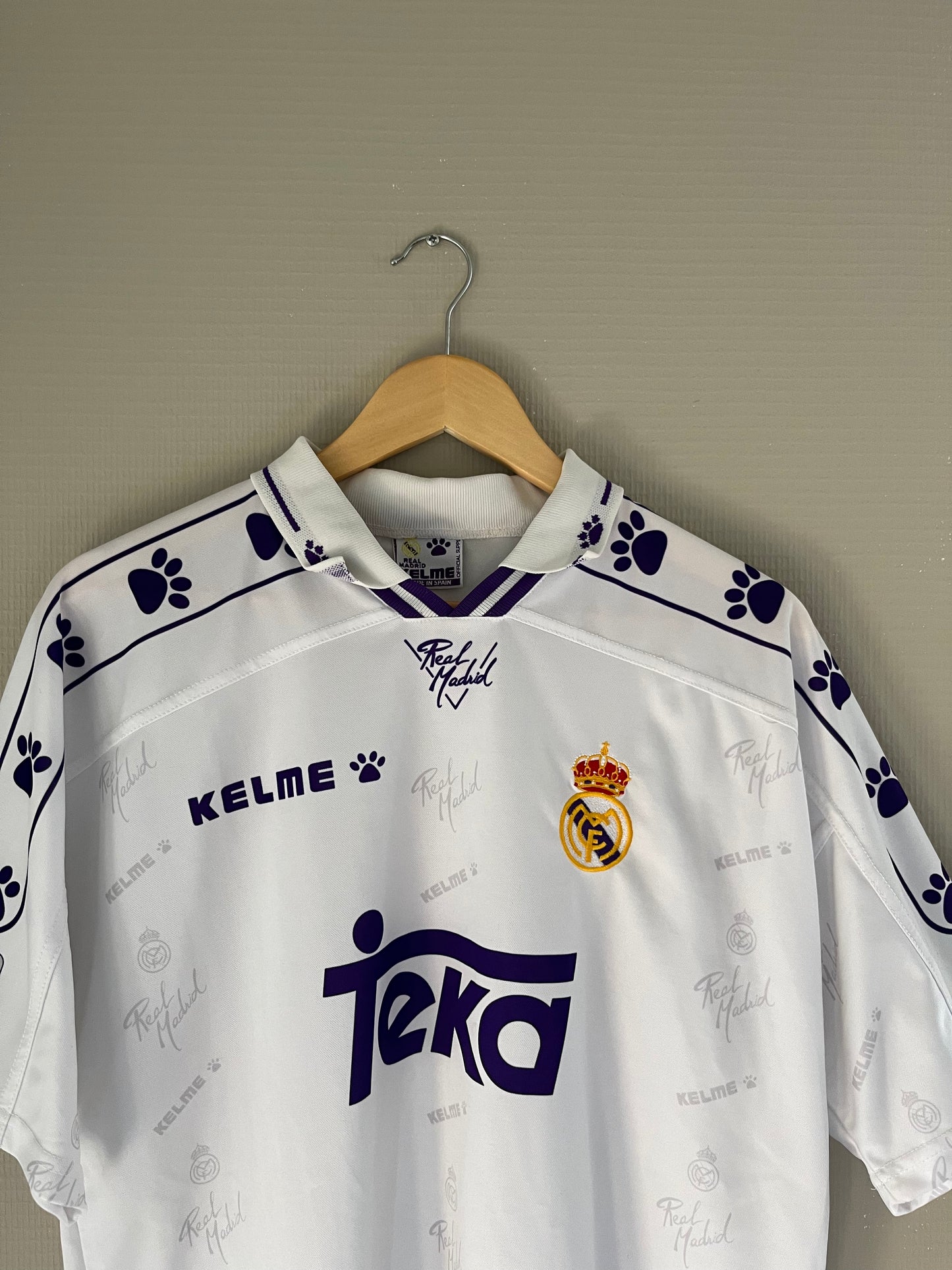 Real Madrid 1994-1996 Home Shirt L